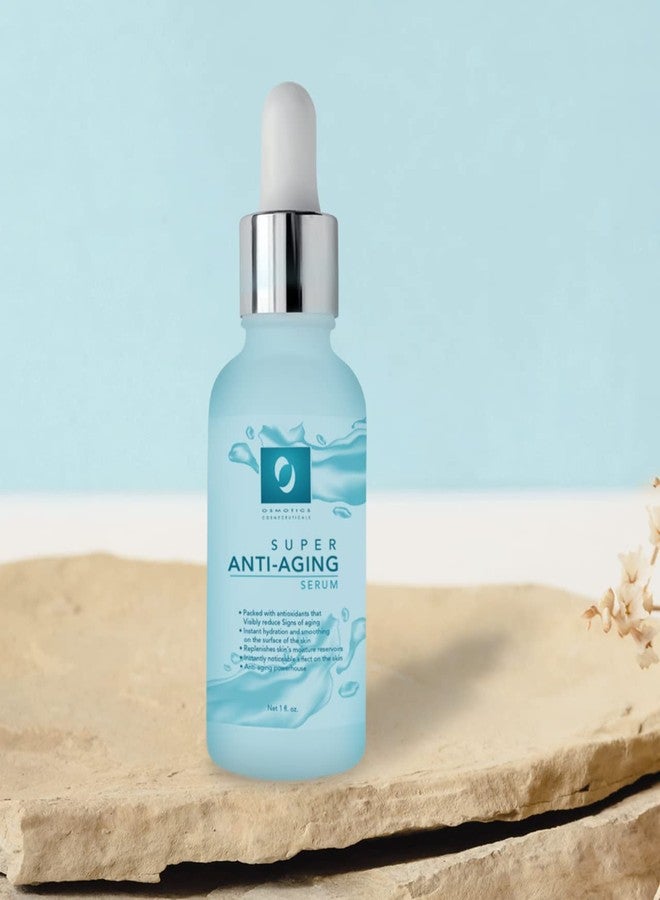 Osmotics Cosmeceuticals Anti-Aging Super Serum with Hyaluronic Acid, 1 Fl Oz - Reduces Signs of Aging, Visibly Smoothes Wrinkles and Fine Lines, Hydrating Moisturizer for Face - Image 5